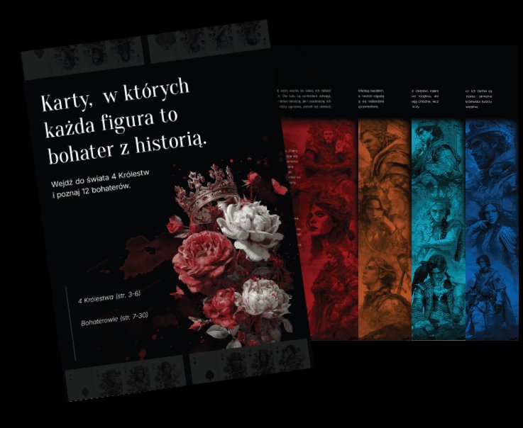 Artbook 4 Królestw — makieta