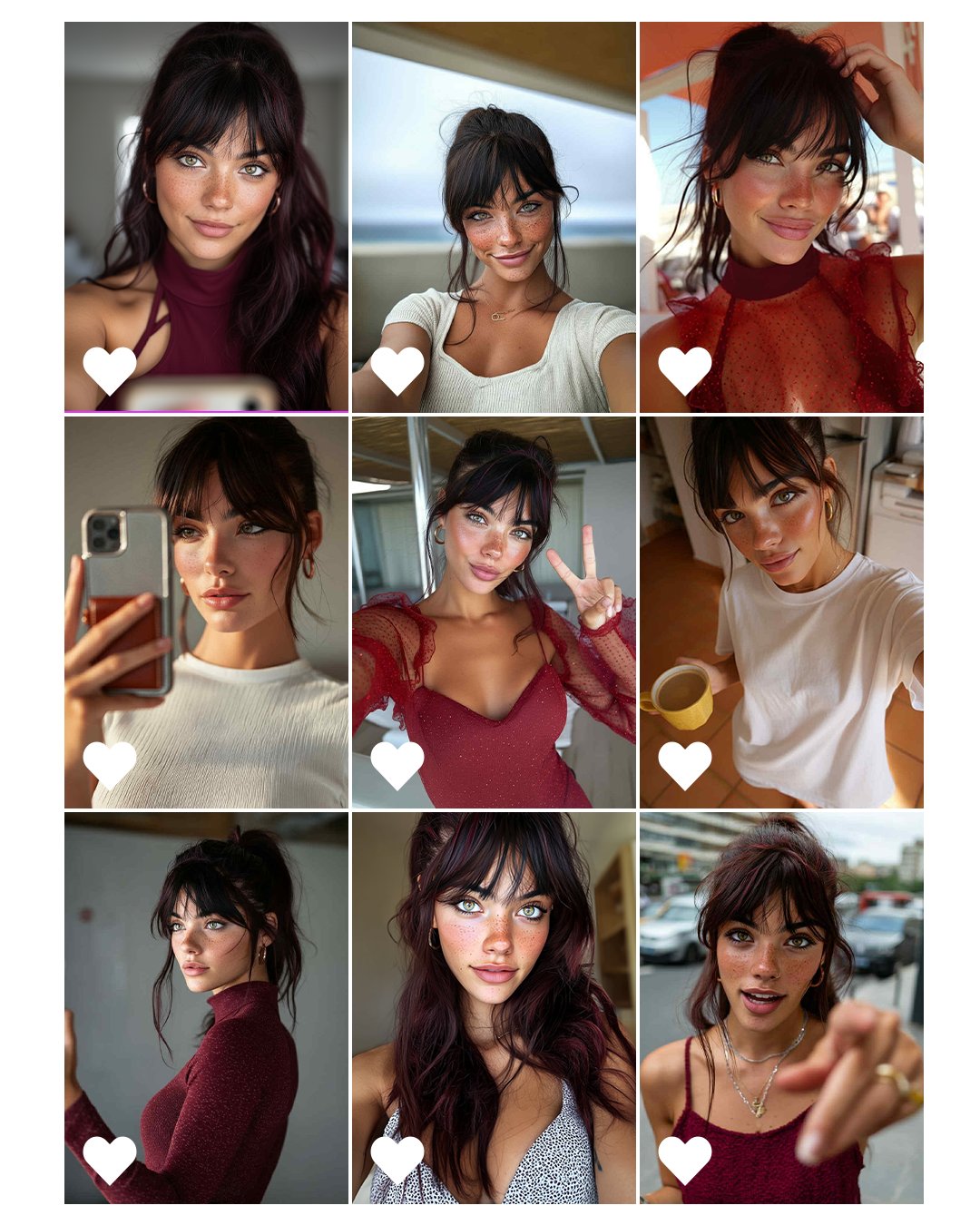 Instagram grid Flory
