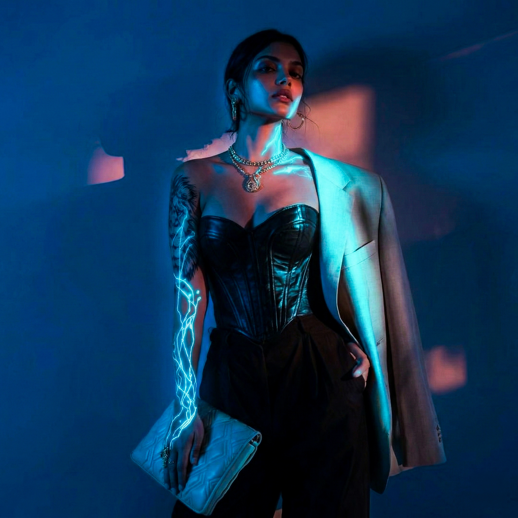 Emocja · niebieska sesja