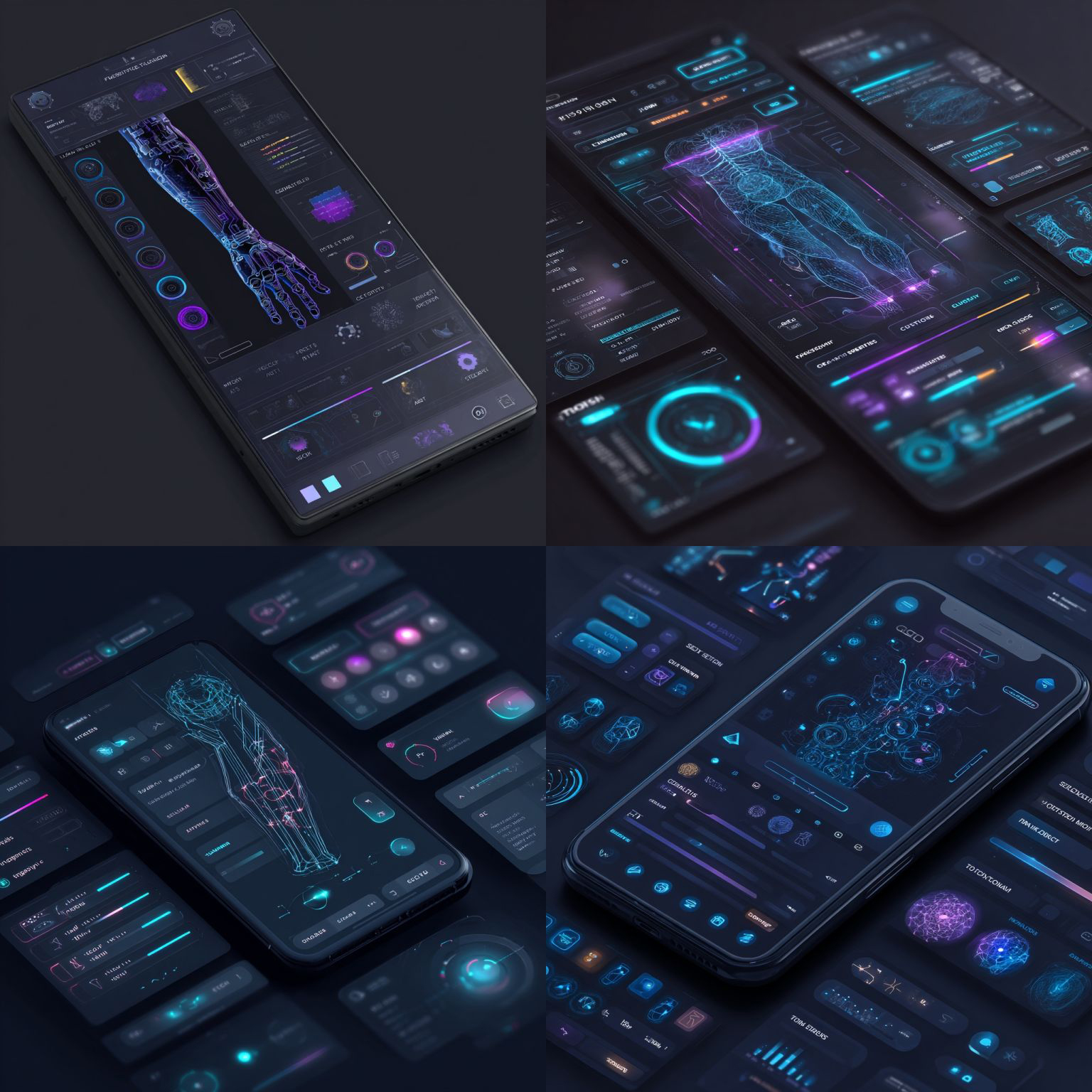 Nocna sekwencja — klub, neon tattoos