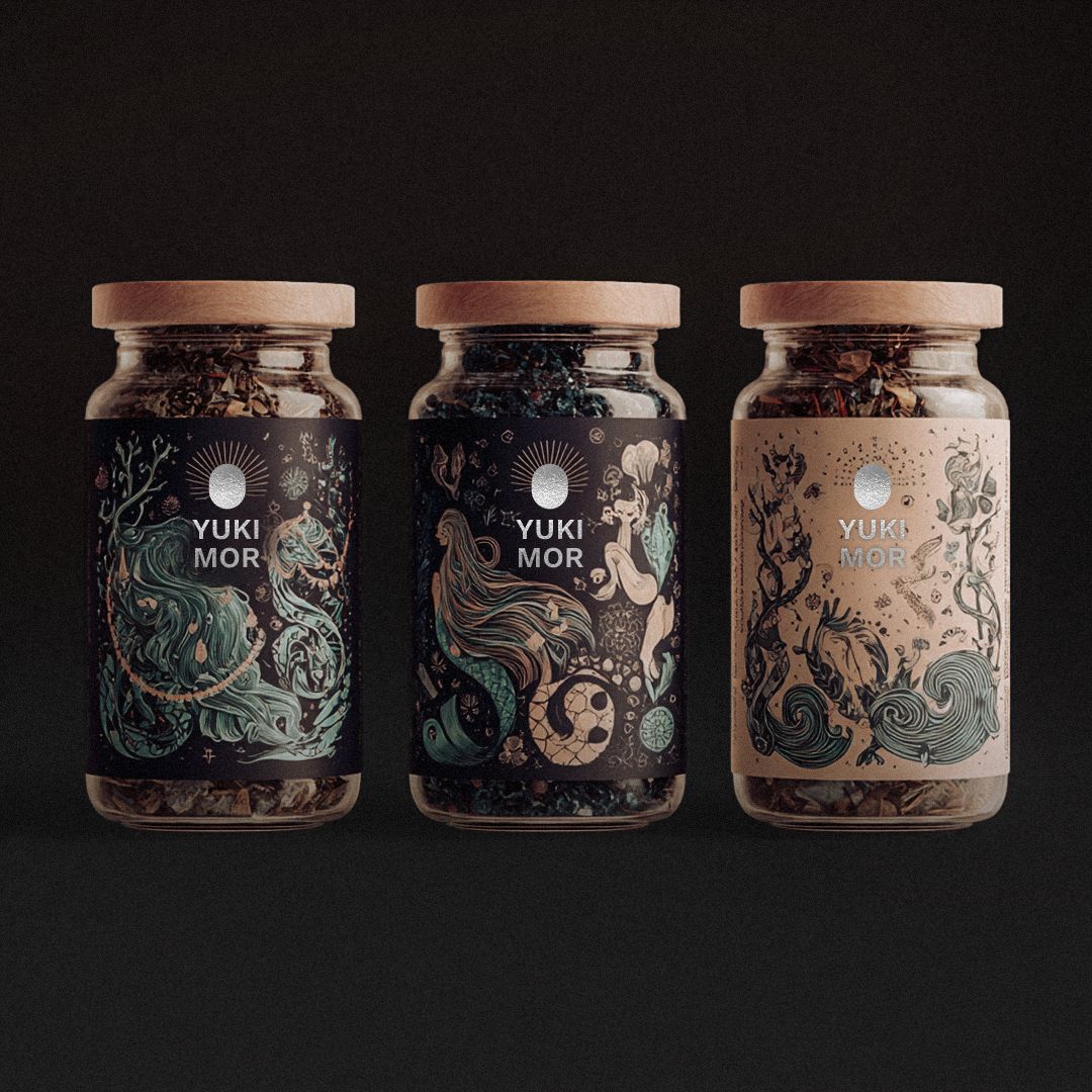 YUKIMOR słoiki z syrenami